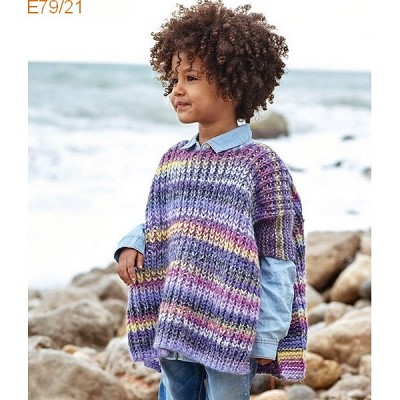 modele poncho enfant