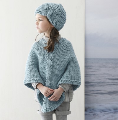 modele poncho enfant