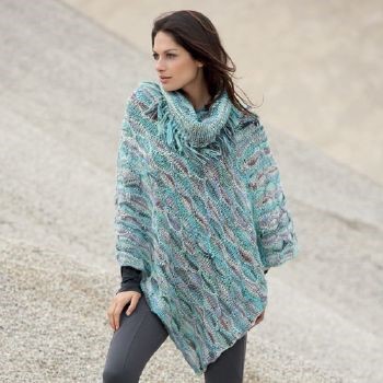 modele poncho tricot gratuit