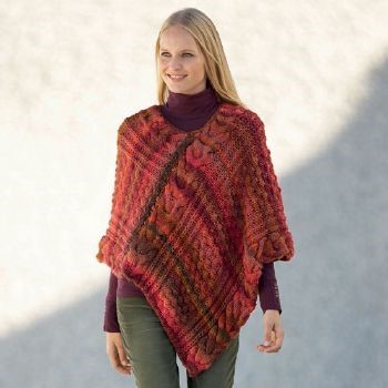modele poncho tricot gratuit