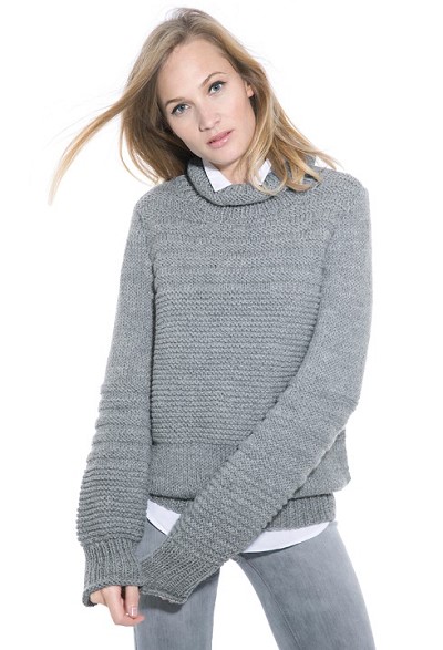 modele pull en laine