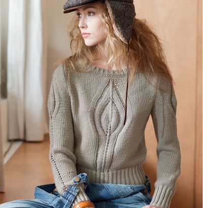 modele pull en laine