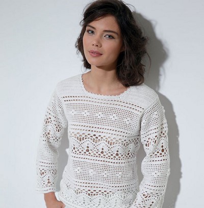 modele pull en laine