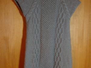 modele robe tricot fille