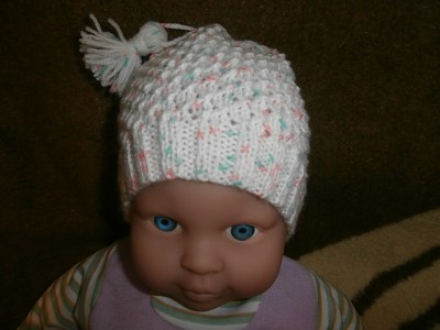 modele tricot bonnet bebe
