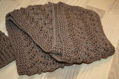 modele tricot echarpe homme