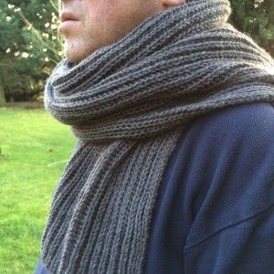 modele tricot echarpe homme