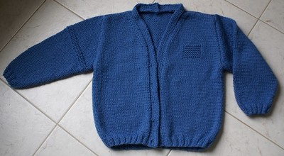 modele tricot gilet garcon 8 ans