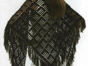 patron de chale au crochet gratuit