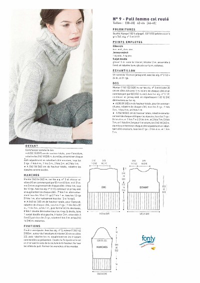 patron de tricot gratuit