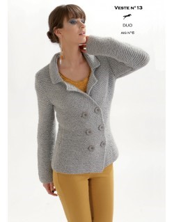 patron gilet tricot femme gratuit