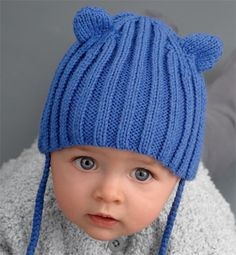 patron gratuit bonnet bebe tricot