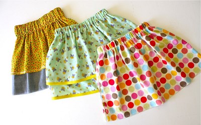 patron jupe fille gratuit