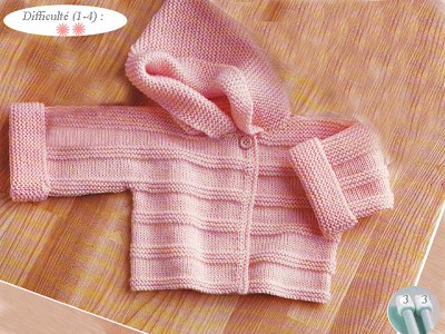 patron layette tricot