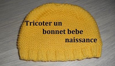 patron tricot bonnet bebe rigolo