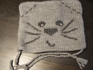 patron tricot bonnet bebe rigolo