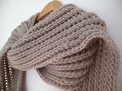 patron tricot echarpe