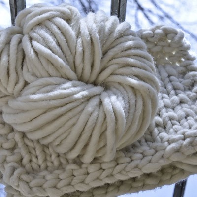 pelote de grosse laine