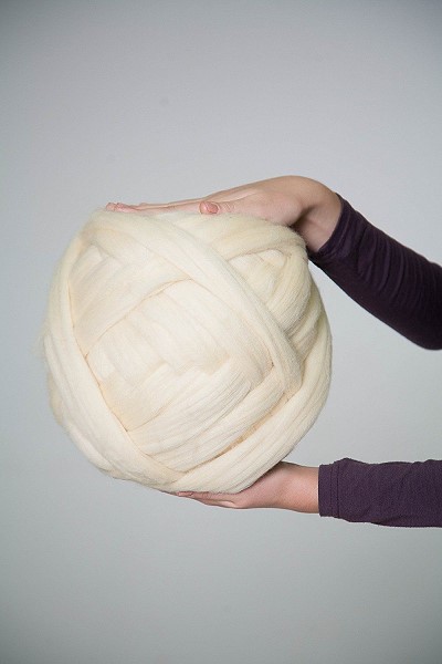 pelote de grosse laine