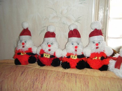 pere noel en pompon