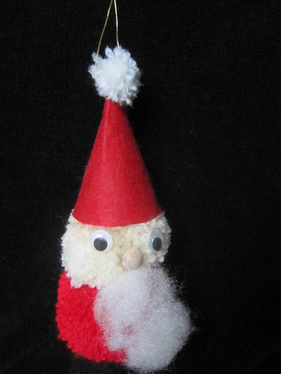 pere noel en pompon