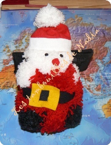 pere noel en pompon