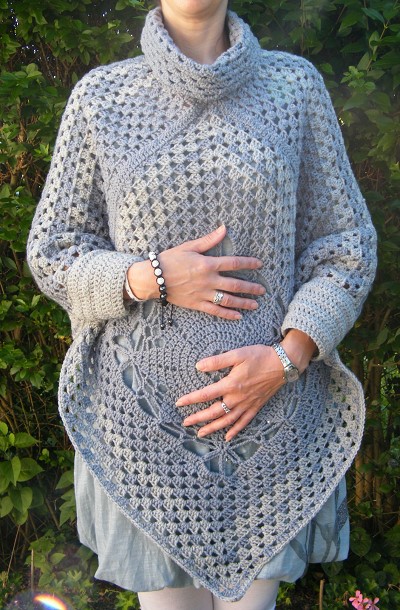 poncho au crochet facile