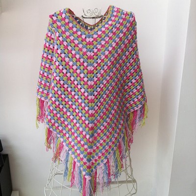 poncho au crochet facile