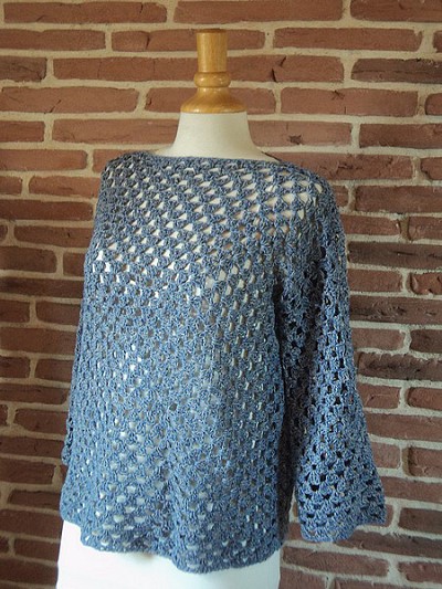 pull facile au crochet