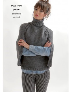 pull femme a tricoter gratuit