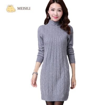 robe tricot femme