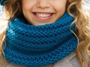 snood femme tricot gratuit