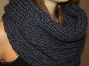 snood femme tricot gratuit