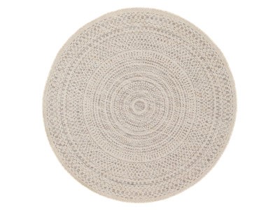 tapis rond laine