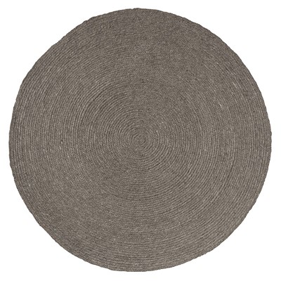 tapis rond laine