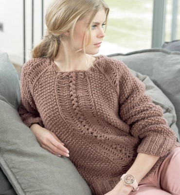 tricot fourche modele