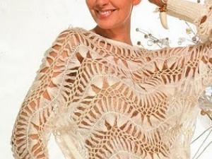 tricot fourche modele