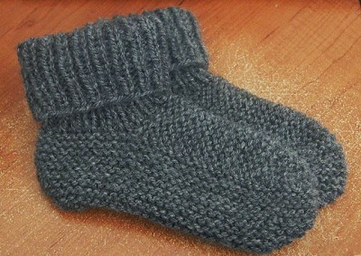 tricoter des chaussons en laine