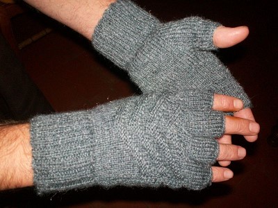 tricoter des mitaines pour femme