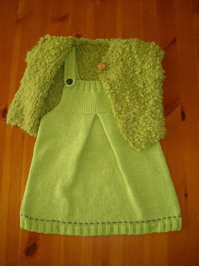 tricoter robe bebe facile