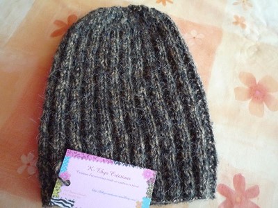 tricoter un bonnet pour homme