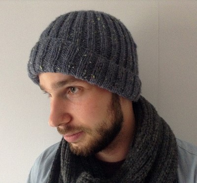 tricoter un bonnet pour homme