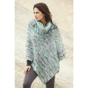 tricoter un poncho femme