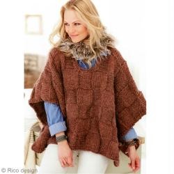 tricoter un poncho pour femme