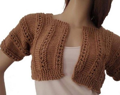 tuto bolero tricot