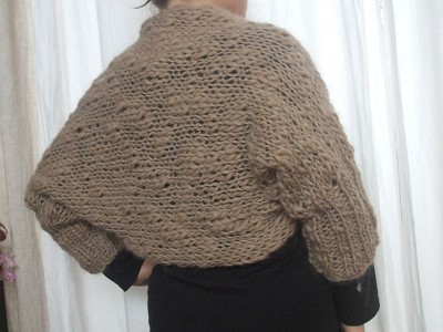 tuto bolero tricot