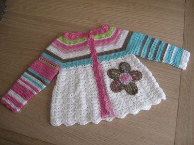 tuto gilet crochet fille