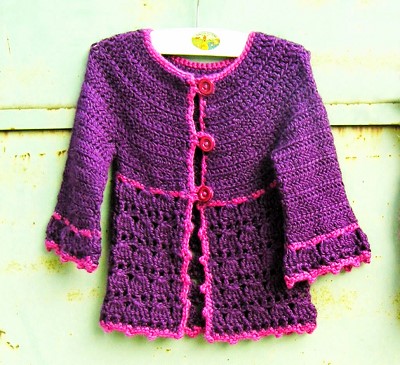 tuto gilet crochet fille
